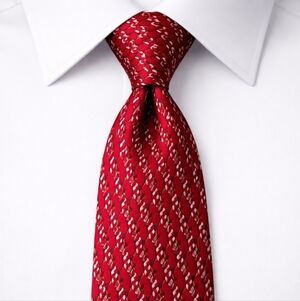 Feraud Vintage Mens Silk Tie Burgundy Geometric Foulard Heritage Business 59x4